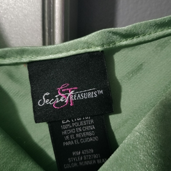 Women's Lingerie/Sleepwear Sz 16/18 Lime Green - Picture 4 of 5